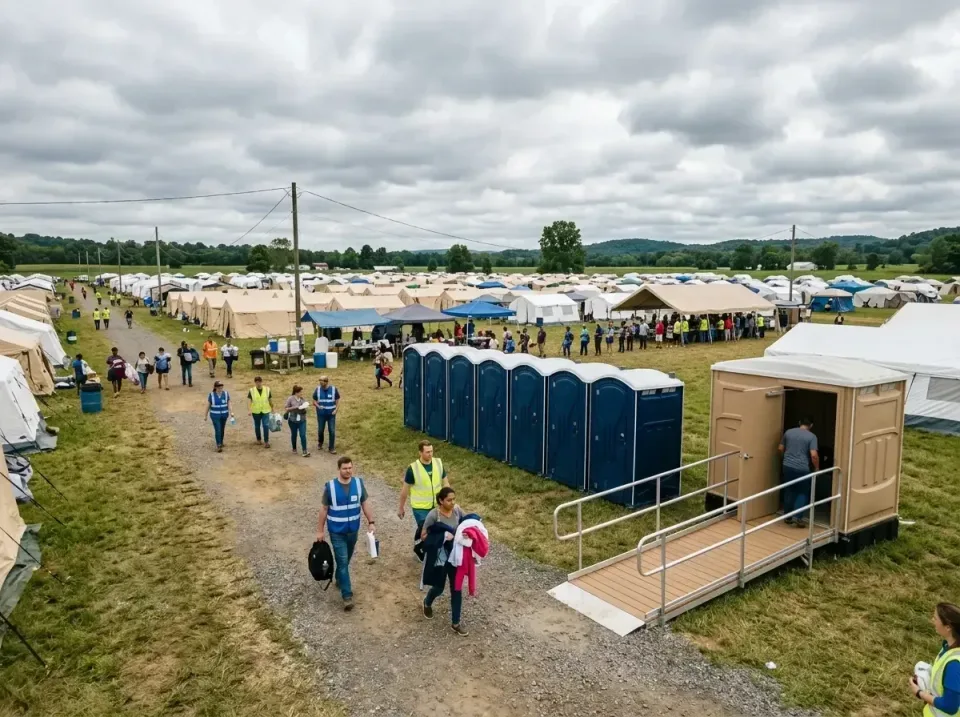 disaster-relief-camp-restrooms-010 — frequently asked questions, Dumpster & Portable Bathrooms Rental in North Lakes, AK